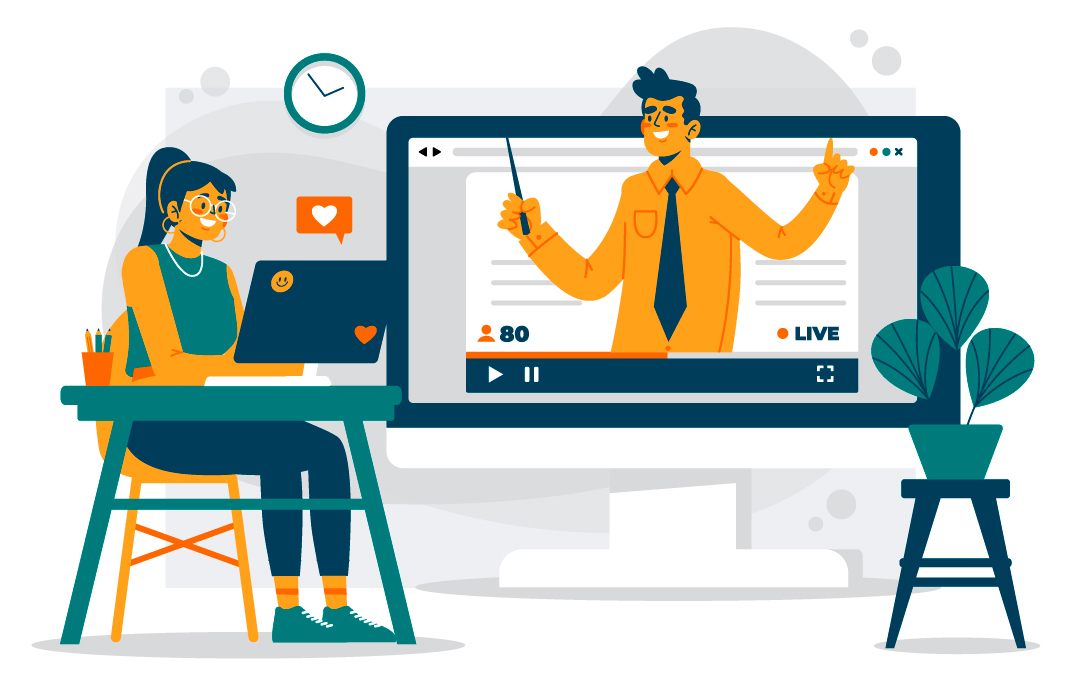 how to make online lessons and training more interactive