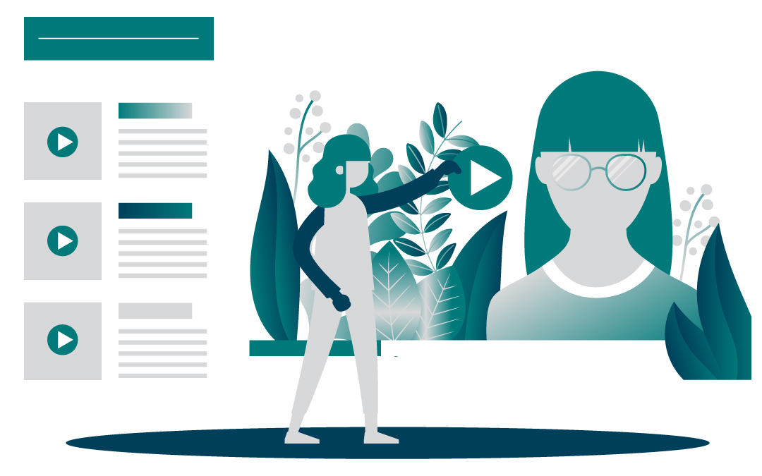 instructional video examples for video lessons